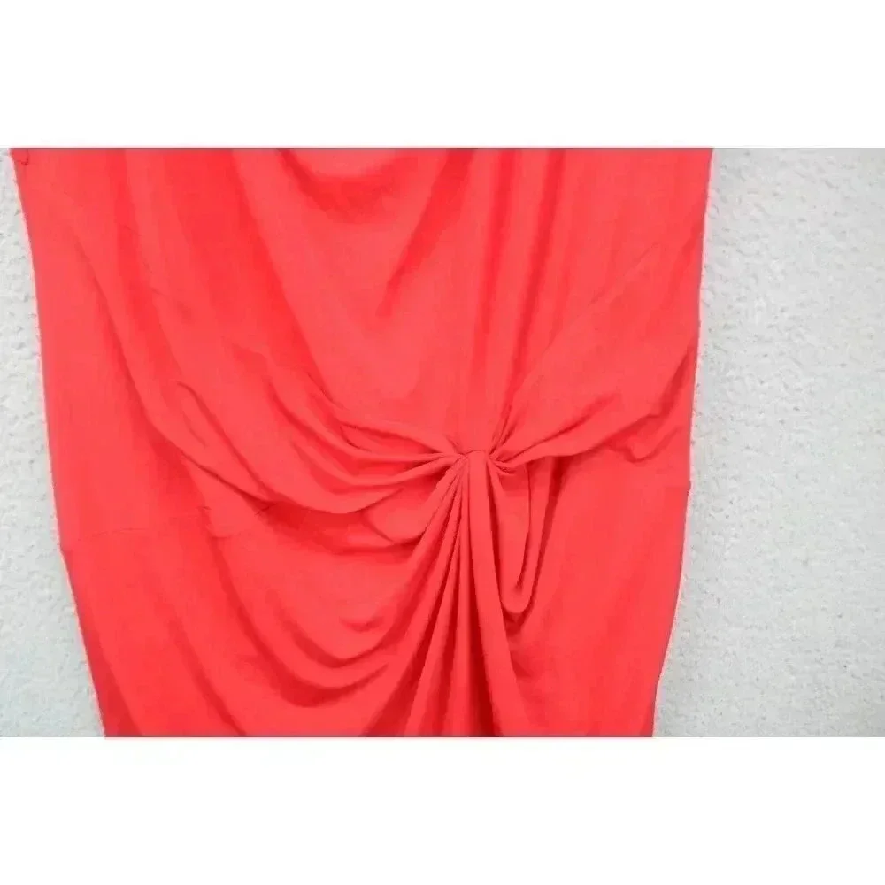 Michael Kors Red Sleeveless Dress-Size 3X-Cowl Neck-New w/Tags